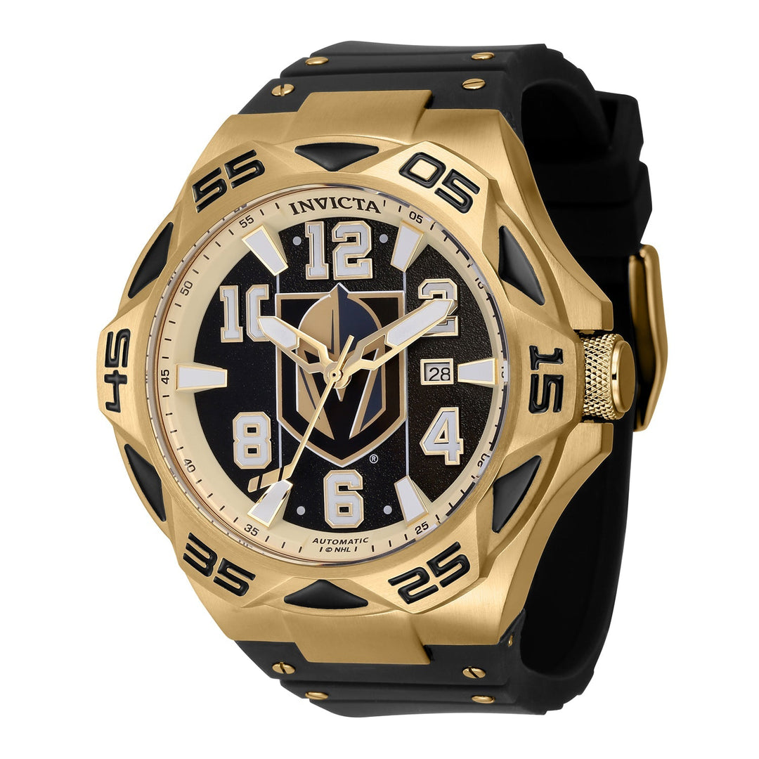 title:Invicta Men's IN-42273 52mm Black Dial Automatic Watch;color:Black