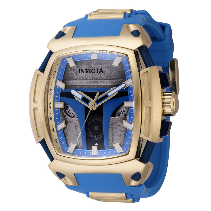 title:Invicta Men's IN-43665 31mm Blue Dial Quartz Watch;color:Blue