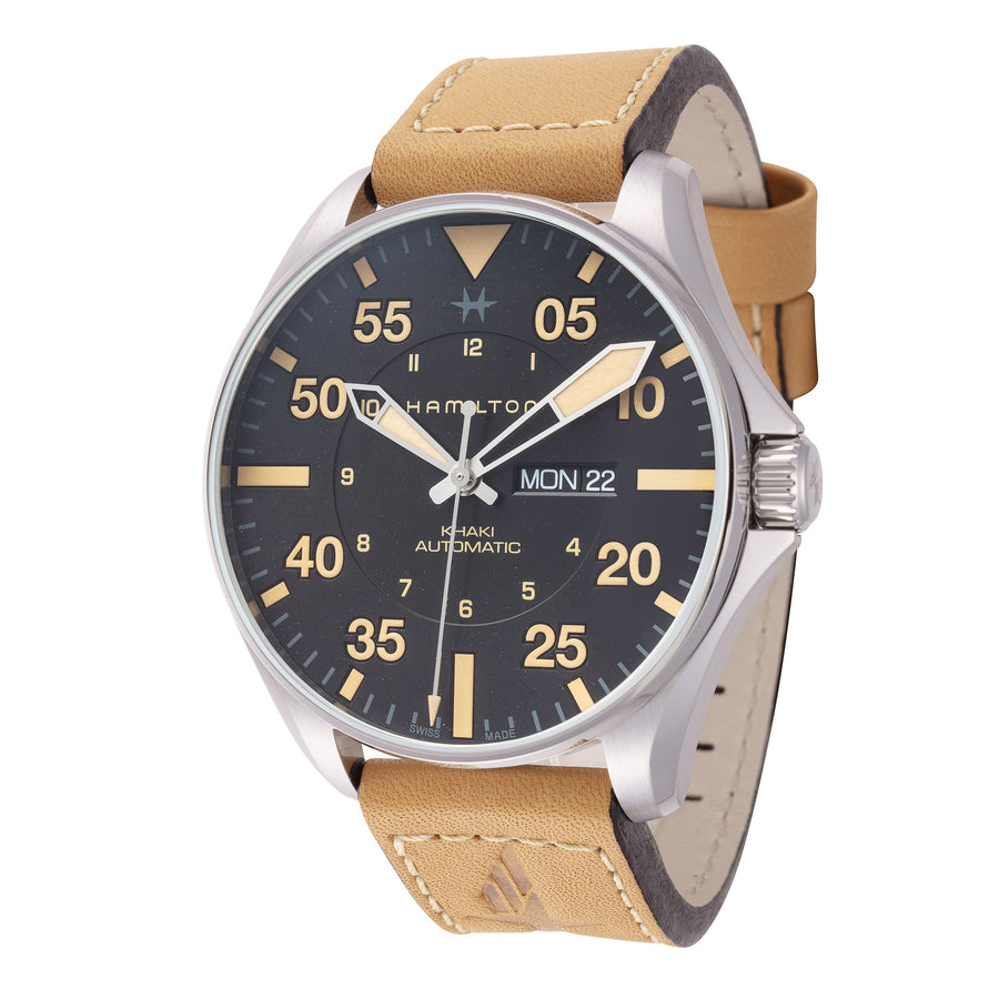 Hamilton Men's Khaki Aviation 46mm Automatic Watch - Ruumur