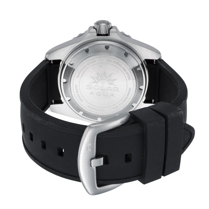 Solar Aqua Men's Deep Bay 45mm Green Dial Automatic Watch