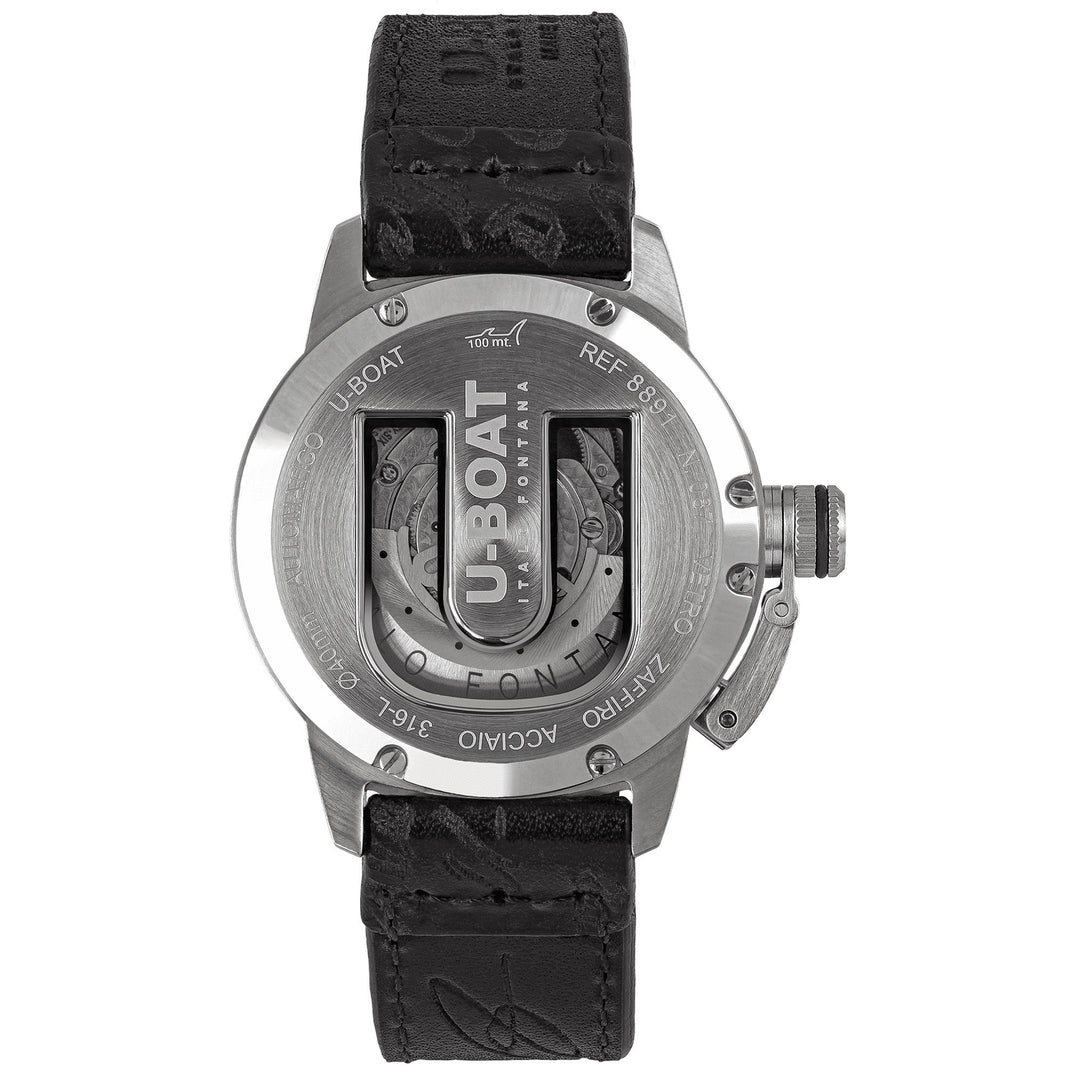 U-Boat Men's Classico 40mm Black Automatic Watch