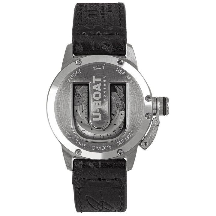 U-Boat Men's Classico 40mm Black Automatic Watch