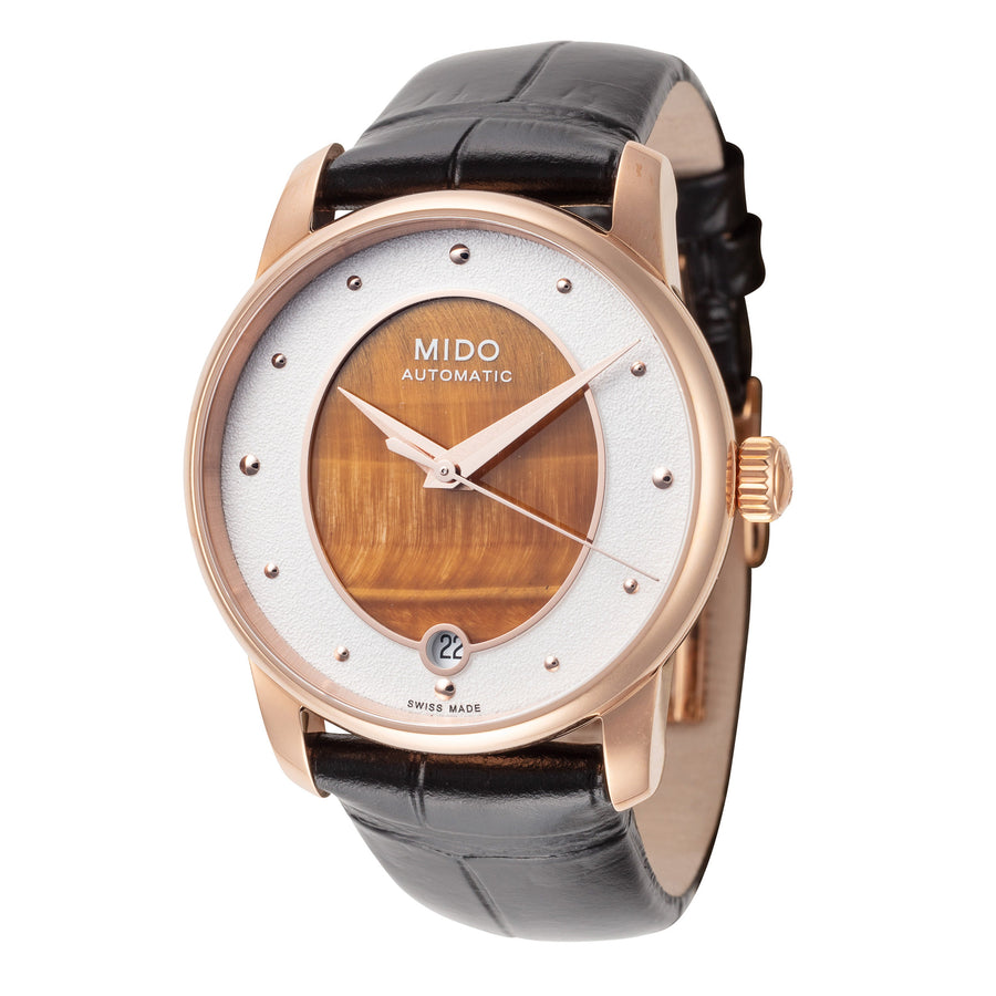 title:Mido Women's M0352073647100 Baroncelli 33mm Automatic Watch;color:Black