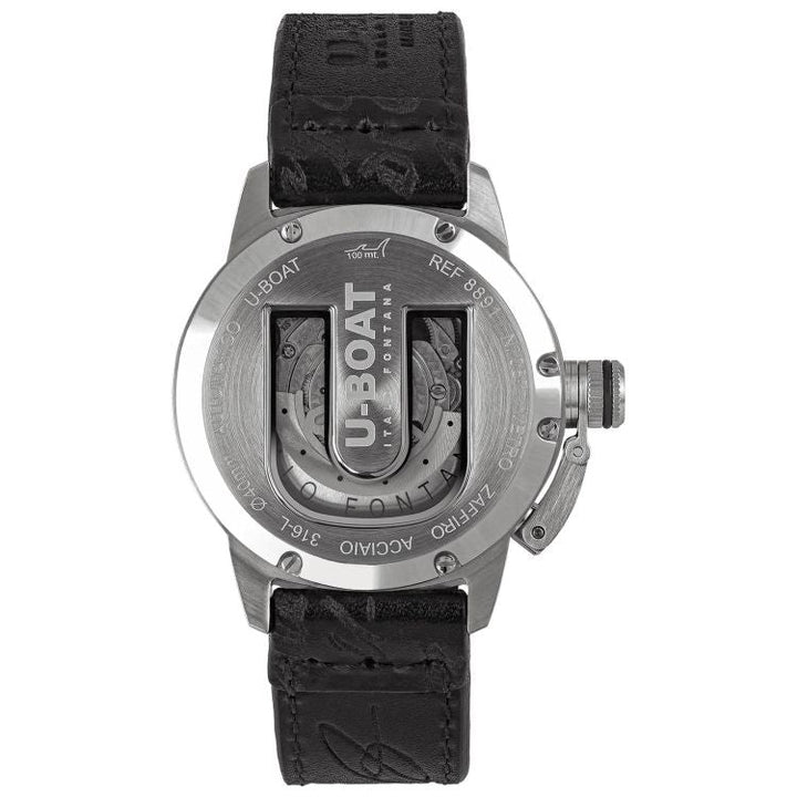 U-Boat Men's Classico 40mm Black Automatic Watch