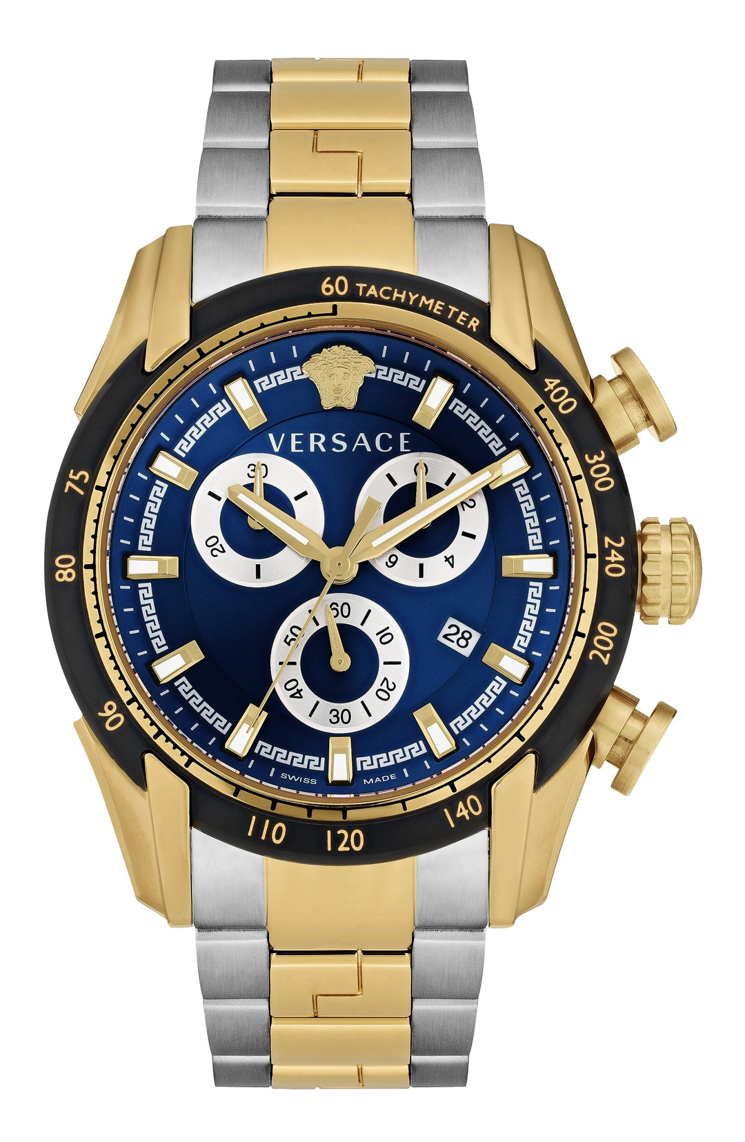 Versace Men's VE2I01021 V-Ray 44mm Quartz Watch - Ruumur