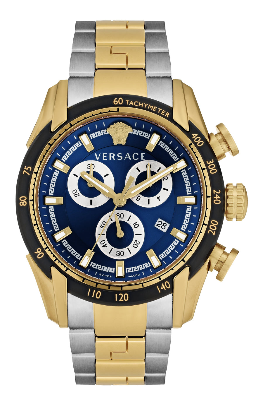 Versace Men's VE2I01021 V-Ray 44mm Quartz Watch - Ruumur
