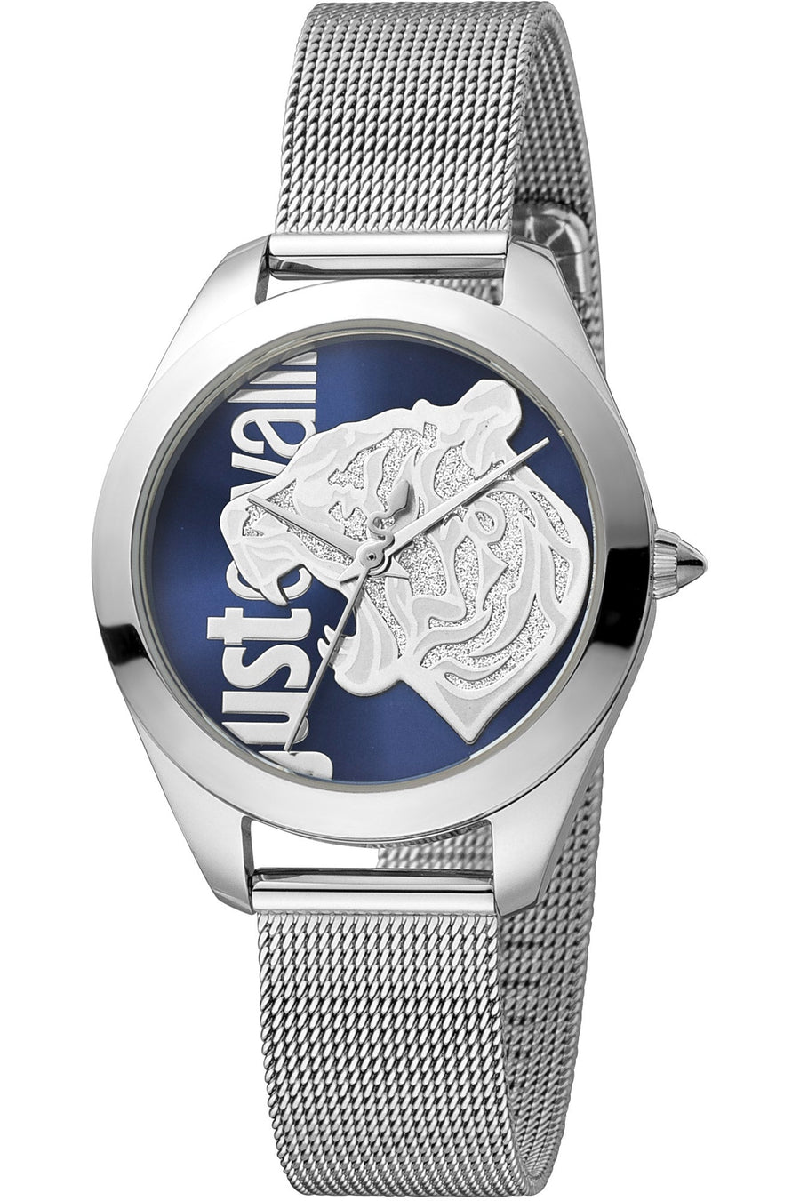 title:Just Cavalli Women's JC1L210M0035 Pantera 32mm Quartz Watch;color:Silver