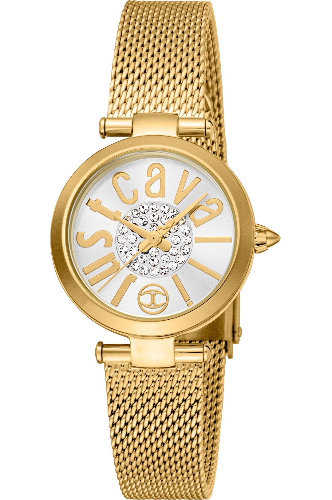 title:Just Cavalli Women's JC1L280M0045 Glam Chic Modena mm Quartz Watch;color:Gold