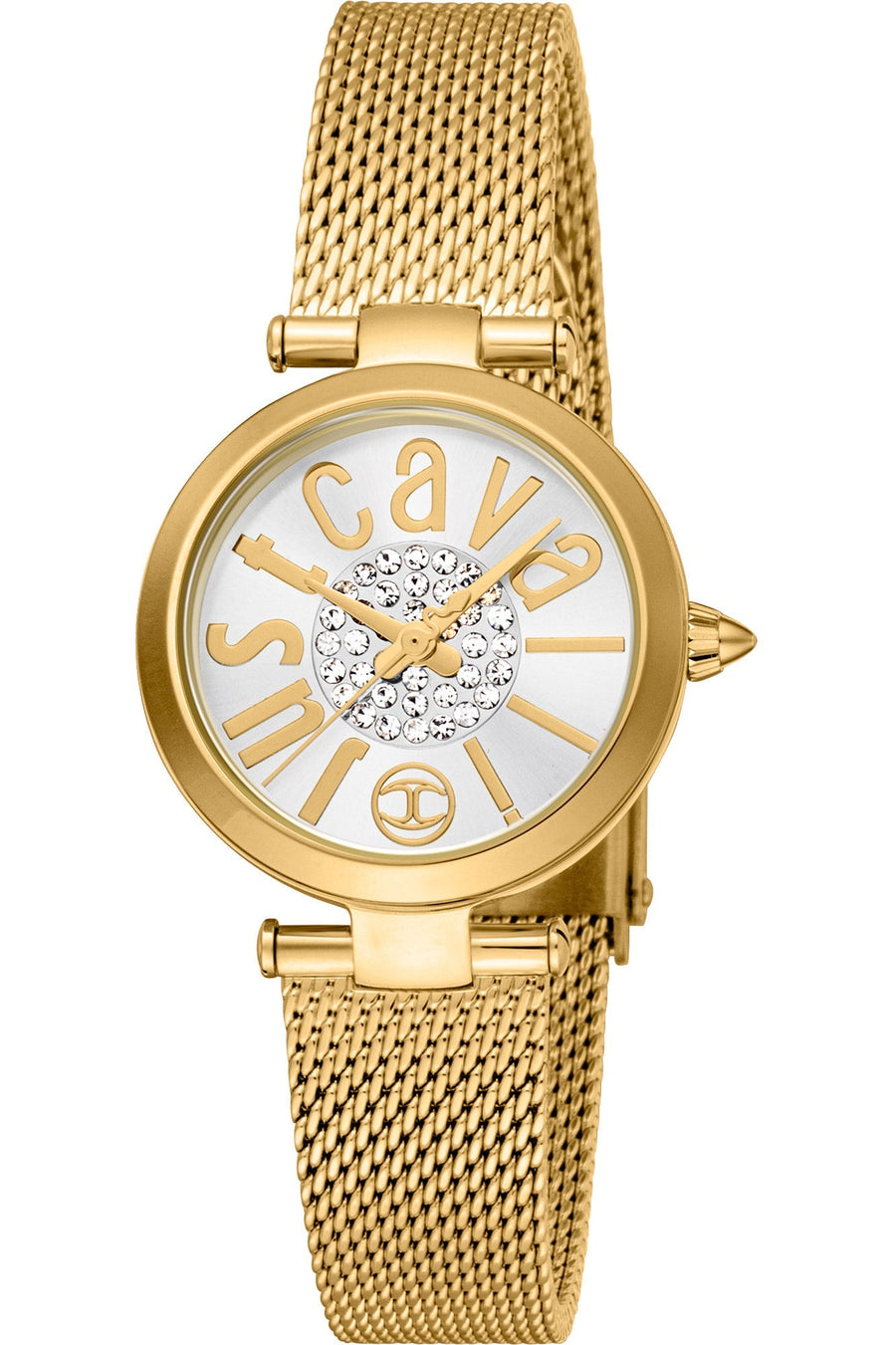 title:Just Cavalli Women's JC1L280M0045 Glam Chic Modena mm Quartz Watch;color:Gold