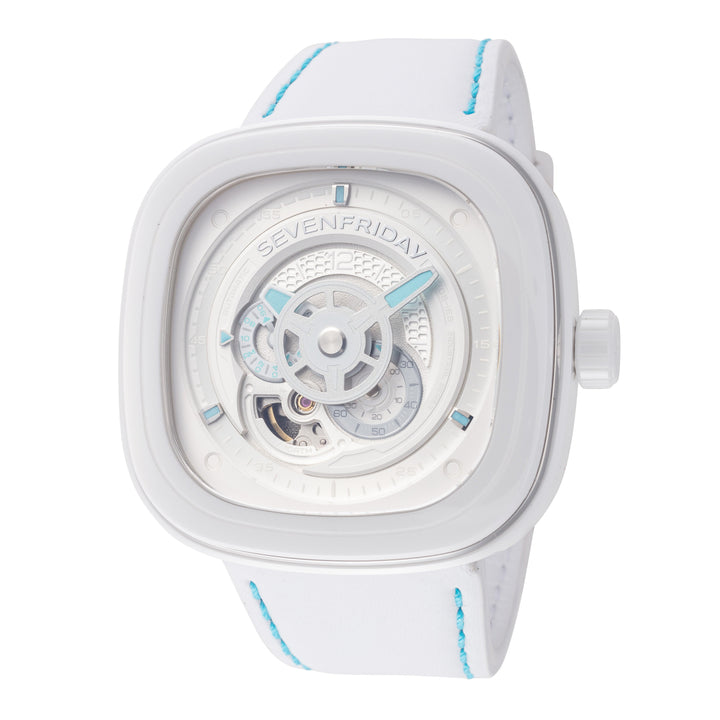 title:SevenFriday Men's  P1C-05  Automatic Watch;color:White