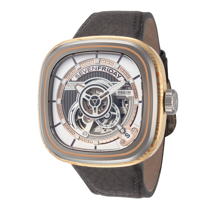title:SevenFriday Men's  PS2-02  Automatic Watch;color:Black