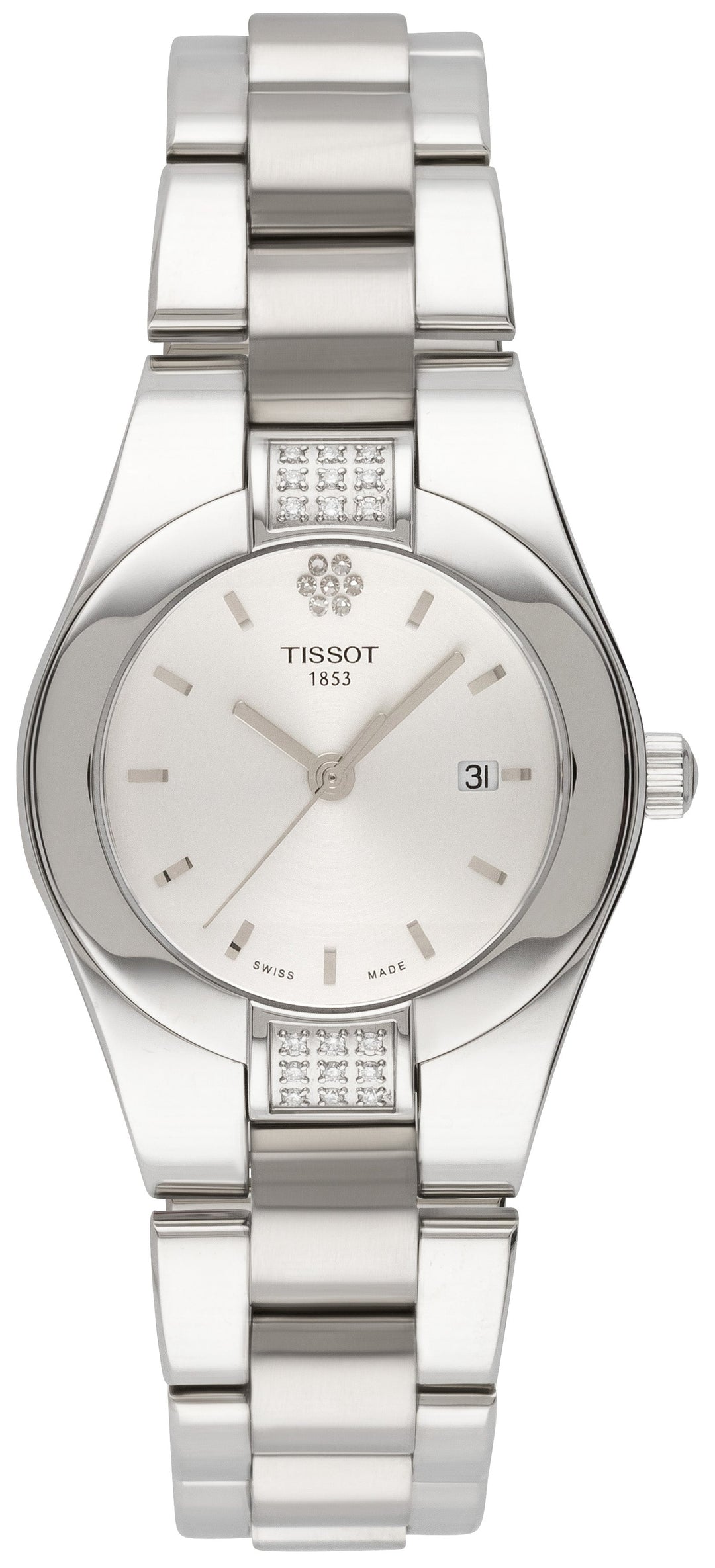 title:Tissot Women's Glam Sport Quartz Watch T0432101103100;color:Silver