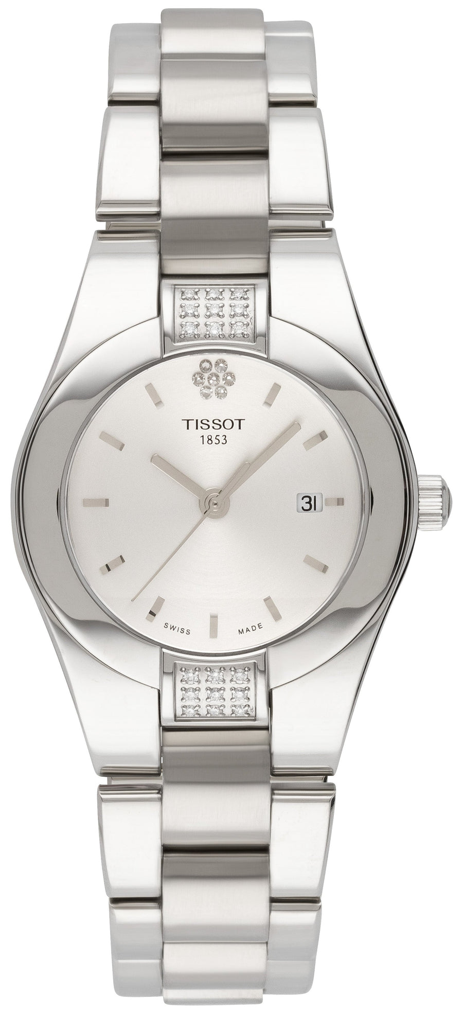 title:Tissot Women's Glam Sport Quartz Watch T0432101103100;color:Silver