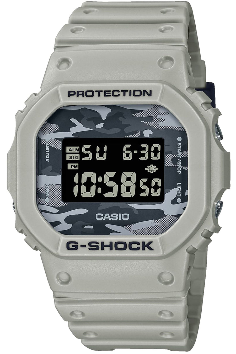 title:Casio G-Shock Men's DW-5600CA-8ER 43mm Quartz Watch;color:Grey