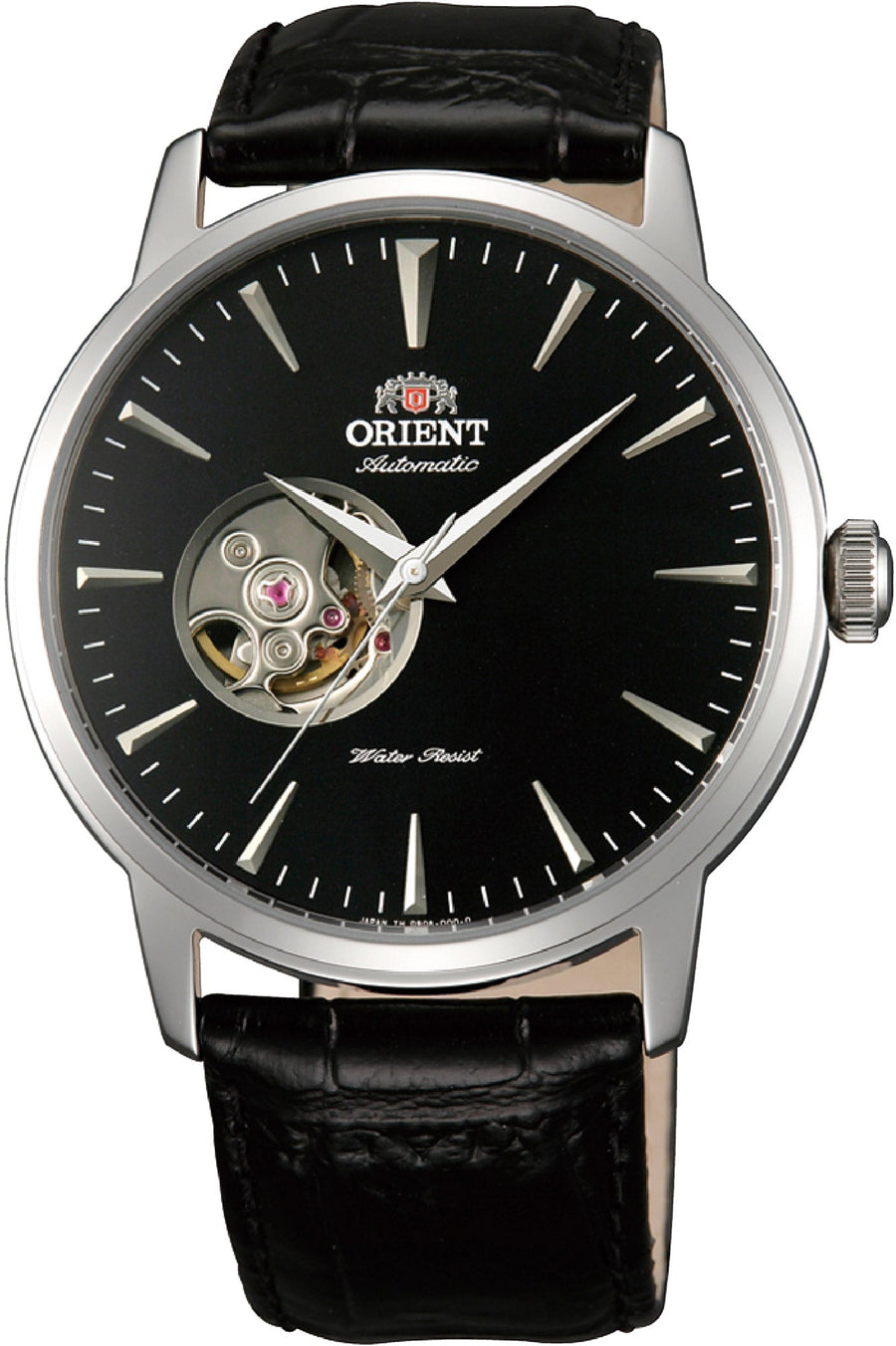 title:Orient Classic Open Heart Men's FAG02004B0 41mm Automatic Watch;color:Black