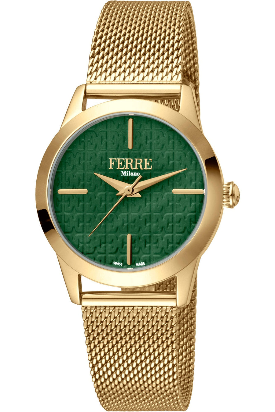 title:Ferre Milano Fashion Women's FM1L126M0041 31mm Quartz Watch;color:Gold