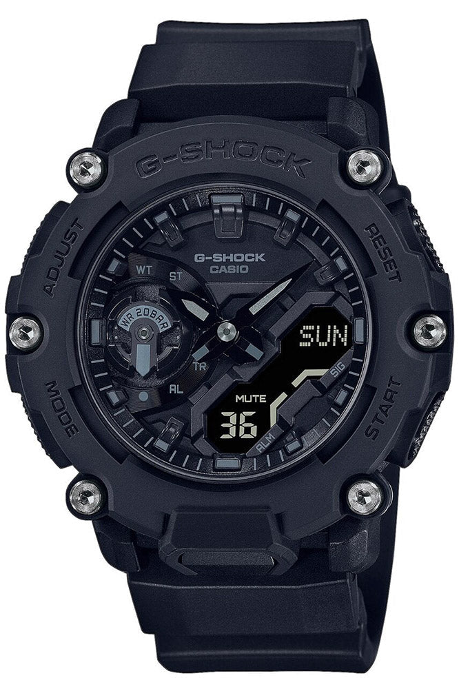 title:Casio G-Shock Men's GA-2200BB-1AER 47mm Quartz Watch;color:Black