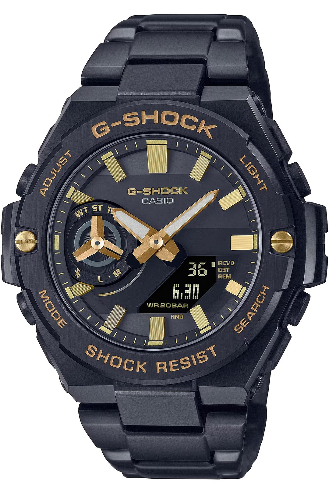 title:Casio G-Shock Men's GST-B500BD-1A9ER 49mm Solar Watch;color:Black