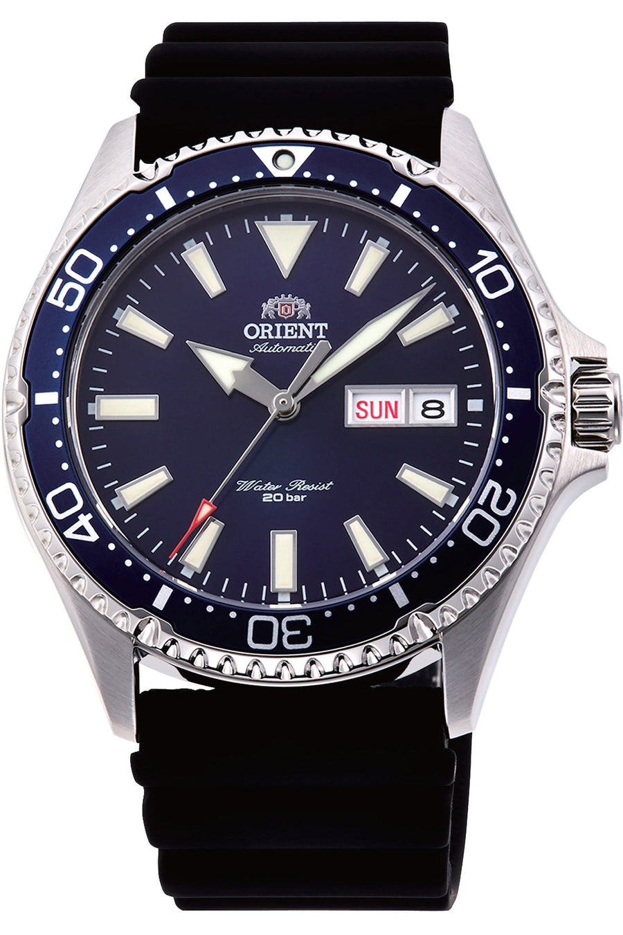 title:Orient Kamasu Men's RA-AA0006L19B 40mm Automatic Watch;color:Black
