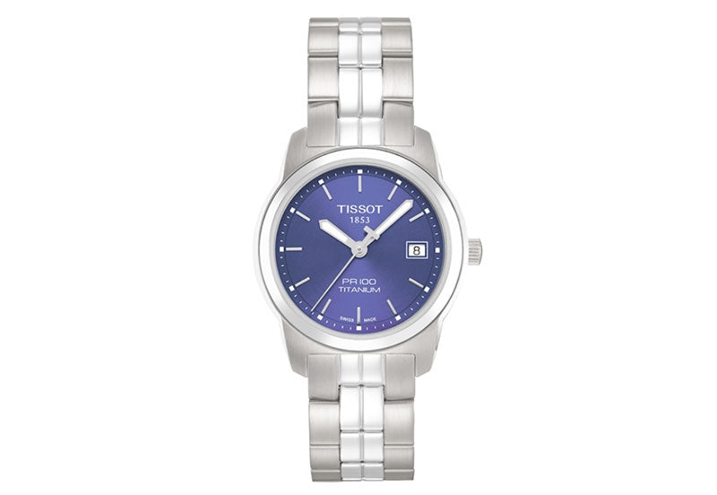 title:Tissot Women's T0493104404100 PR 100 28mm Quartz Watch;color:Silver