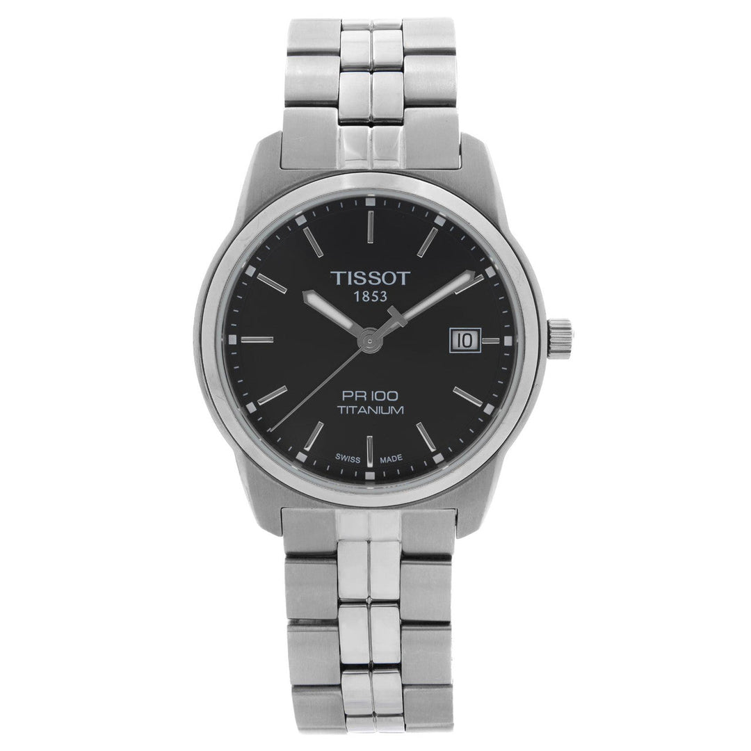 title:Tissot Women's T0493104405100 PR 100 28mm Quartz Watch;color:Silver
