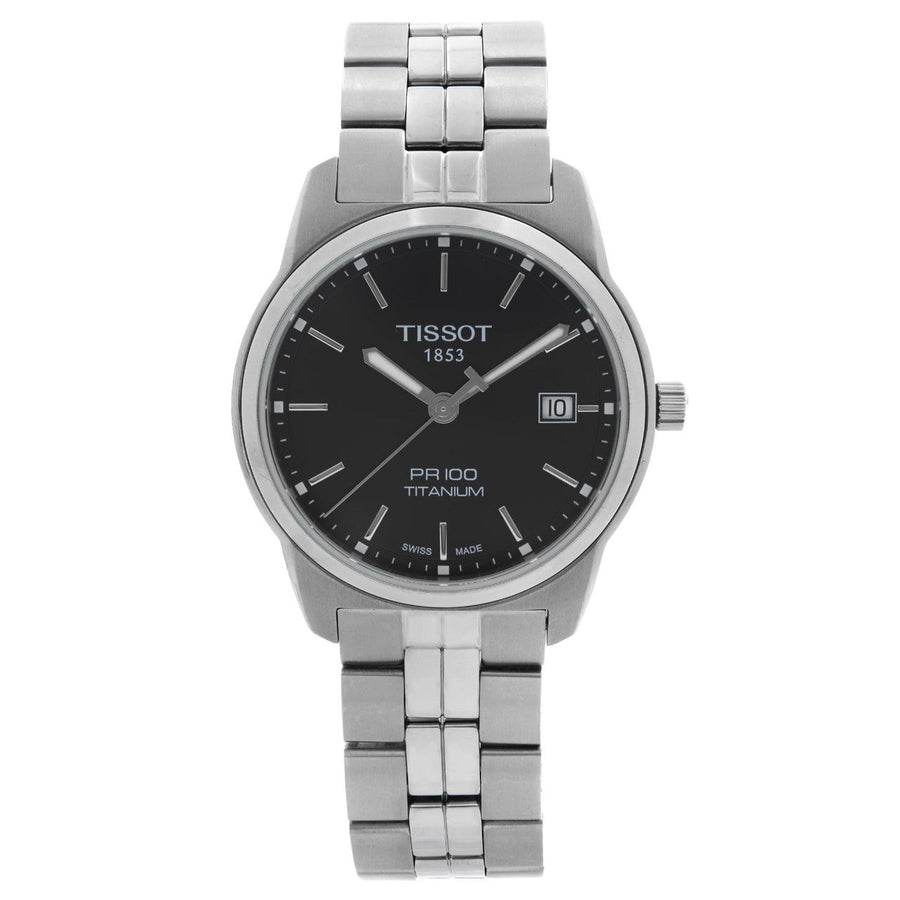 title:Tissot Women's T0493104405100 PR 100 28mm Quartz Watch;color:Silver