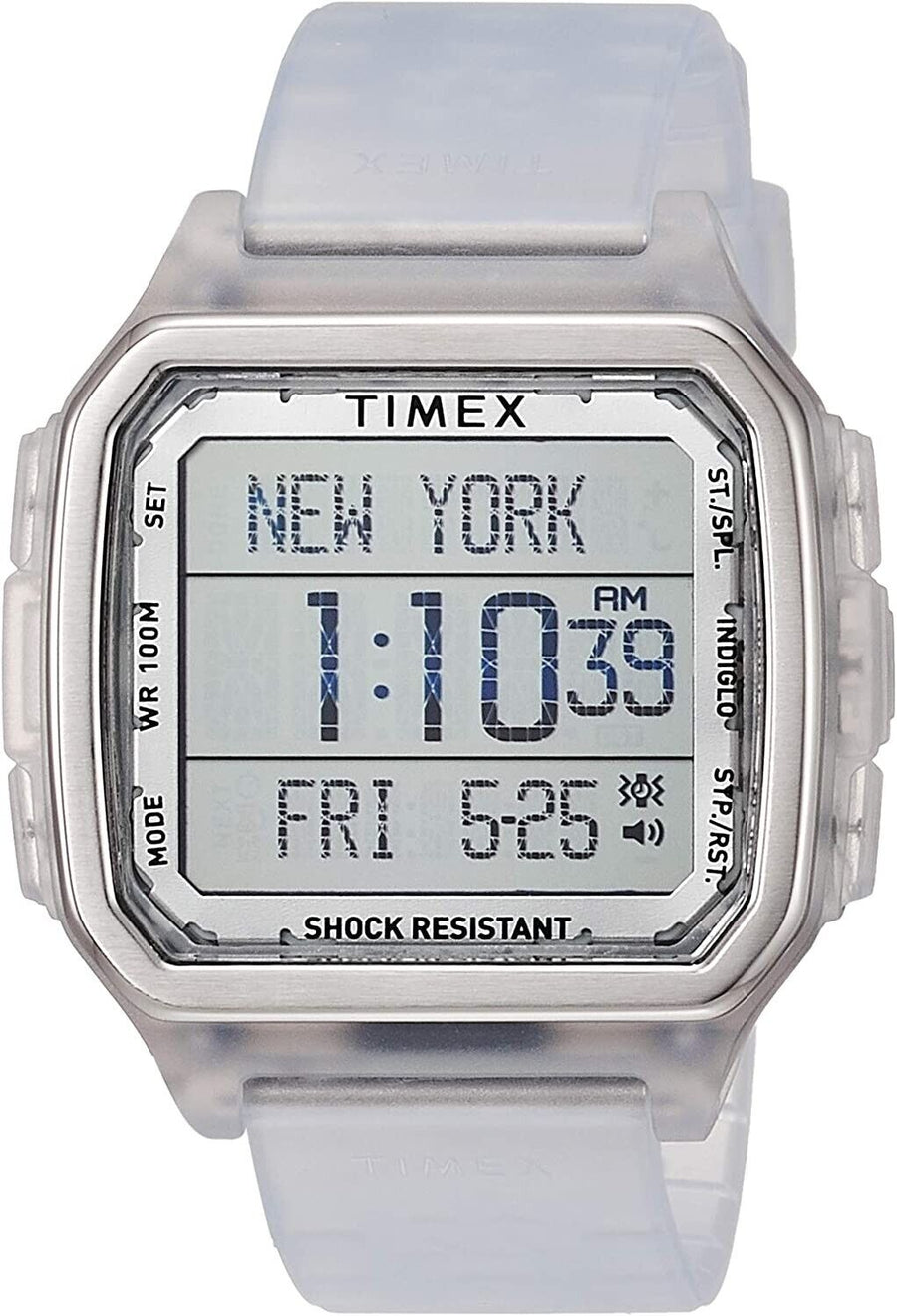 title:Timex Men's TW2U56300 Command Urban 47mm Quartz Watch;color:White