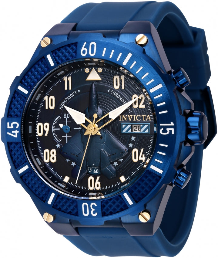 Invicta Men's IN-39893 Aviator 50mm Quartz Watch - Ruumur