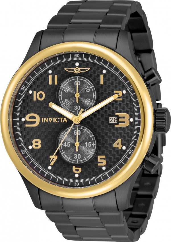 title:Invicta Men's IN-34000 Specialty 48mm Quartz Watch;color:Black
