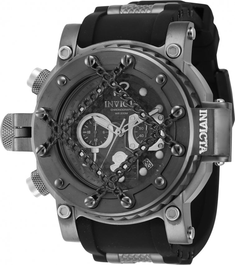 title:Invicta Men's IN-38588 Pro Diver 54mm Quartz Watch;color:Grey