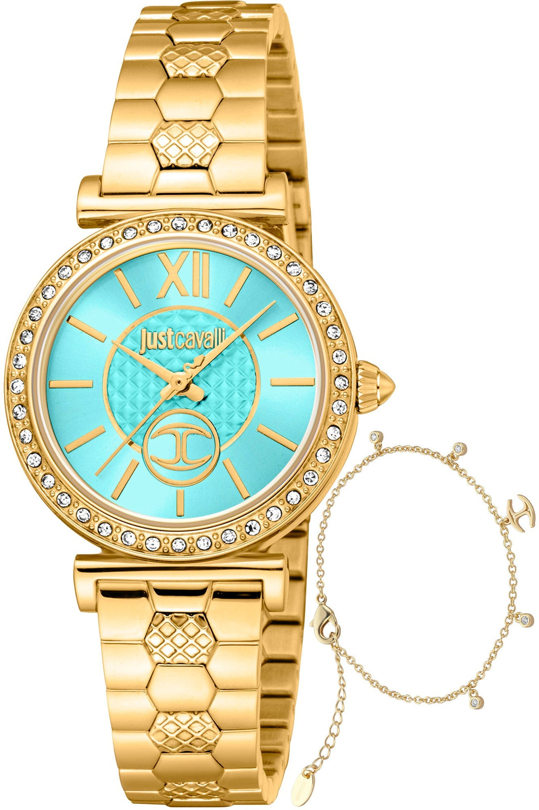 Just Cavalli Women's JC1L273M0065 SET Varenna 30mm Quartz Watch - Ruumur
