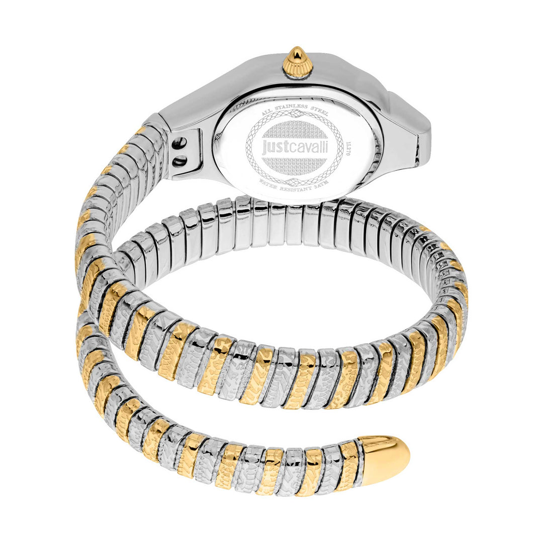 Just Cavalli Women's JC1L270M0055 Signature Snake Amalfi 22mm Quartz Watch