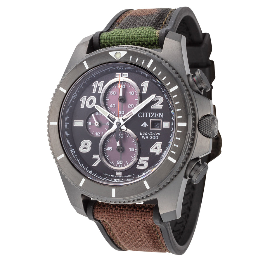 title:Citizen Men's CA0727-12E Promaster Tough 44mm Solar Eco-Drive Watch;color:Camouflage