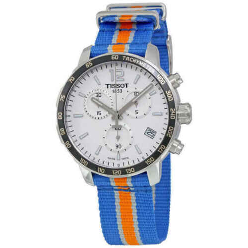 title:Tissot Men's Quickster Quartz Watch T0954171703706;color:Blue