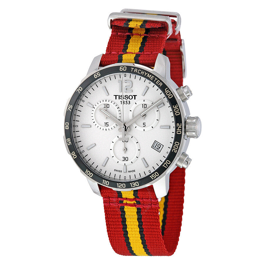 title:Tissot Men's Quickster Quartz Watch T0954171703708;color:Red