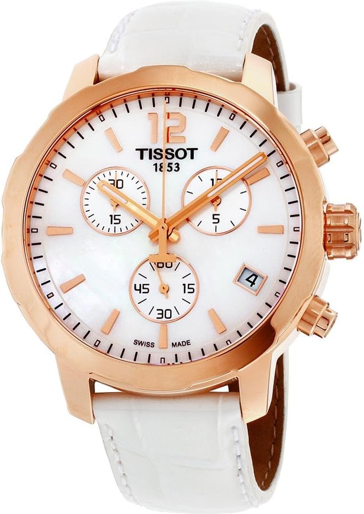 title:Tissot Men's Quickster Quartz Watch T0954173611700;color:White
