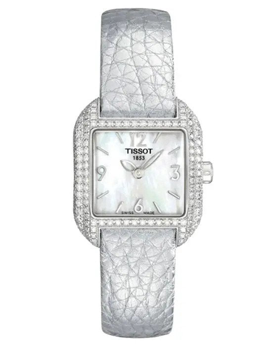 title:Tissot Women's T02147582 T-Wave Quartz Watch;color:Silver