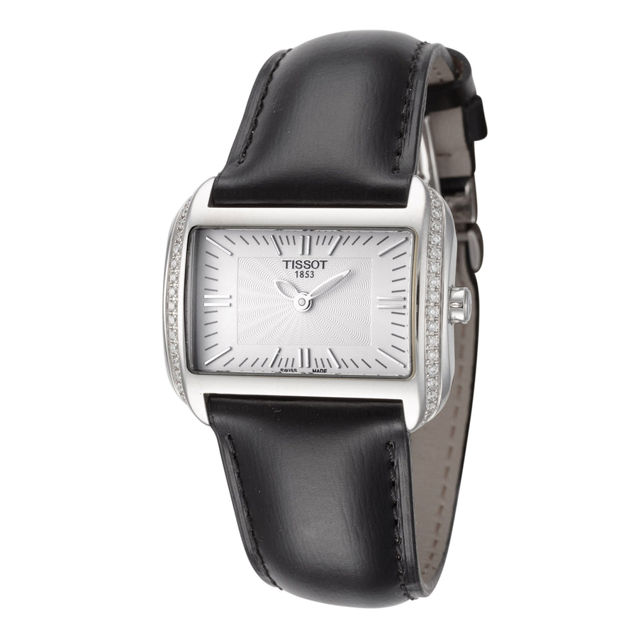 title:Tissot Women's T0233091603101 T-Wave Quartz Watch;color:Brown