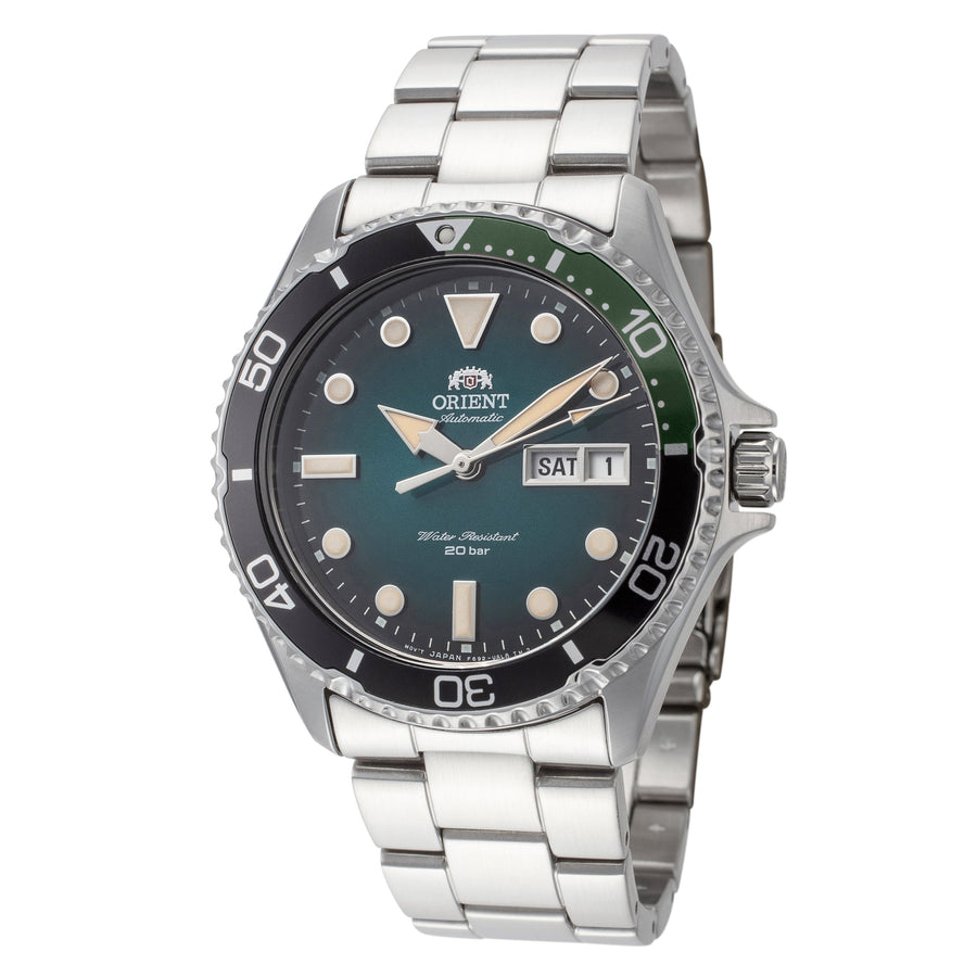 title:Orient Men's Mako Kamasu 41.8mm Automatic Watch RA-AA0811E19B;color:Silver