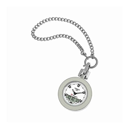 title:Tissot Men's T8574201901100 Pocket Touch Quartz Watch;color:Silver