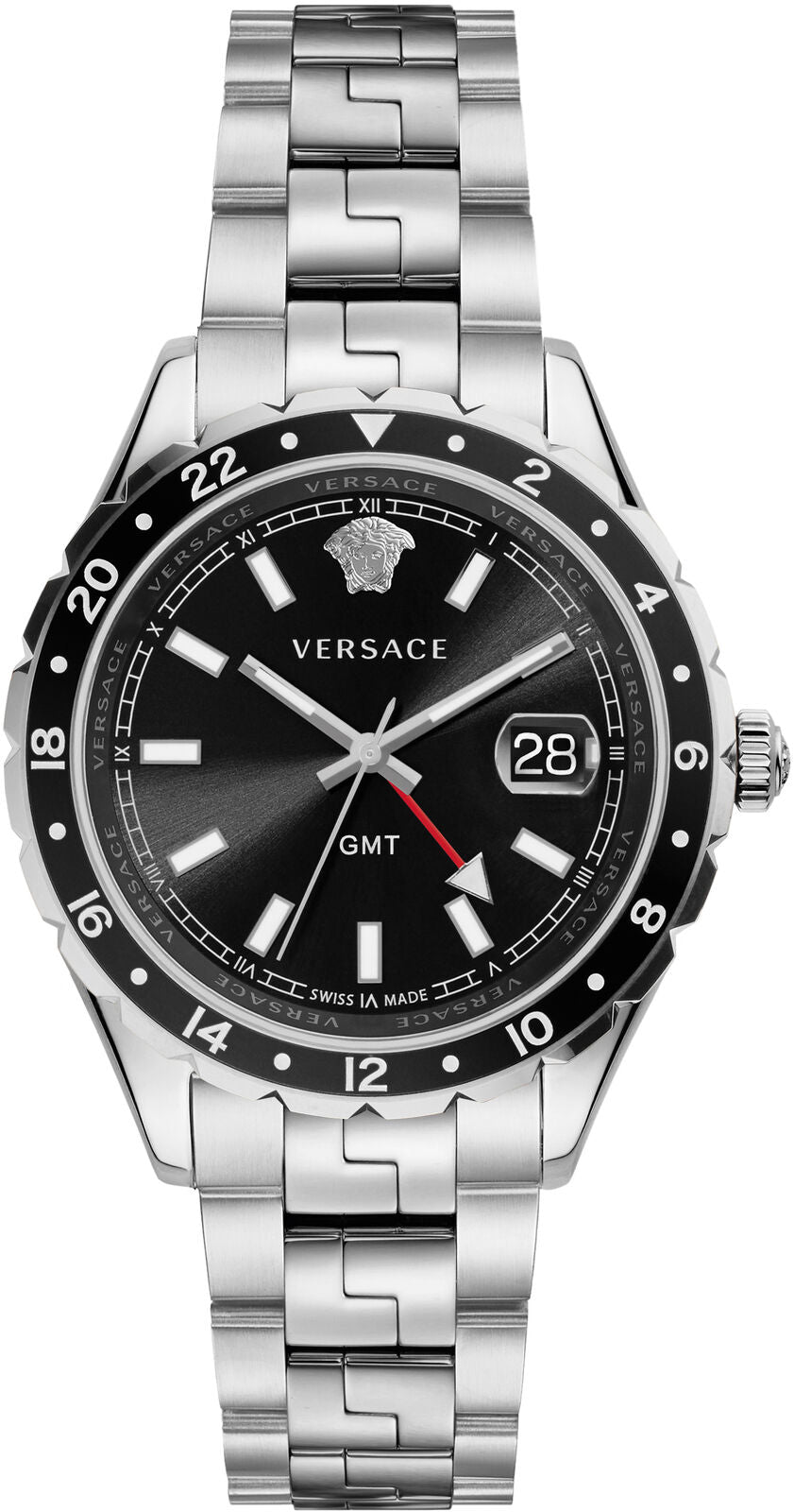Versace Men's V11100017 Hellenyium 42mm Quartz Watch - Ruumur