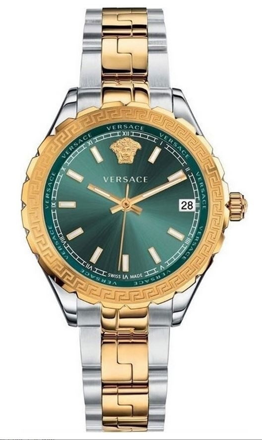 Versace Women's V12050016 Hellenyium 35mm Quartz Watch - Ruumur