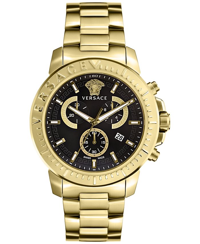 Versace Men's VE2E00921 V-Ray 45mm Quartz Watch - Ruumur