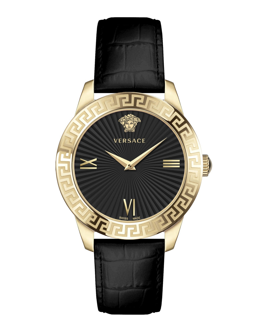 Versace Women's VEVC00319 Greca Signature 38mm Quartz Watch - Ruumur