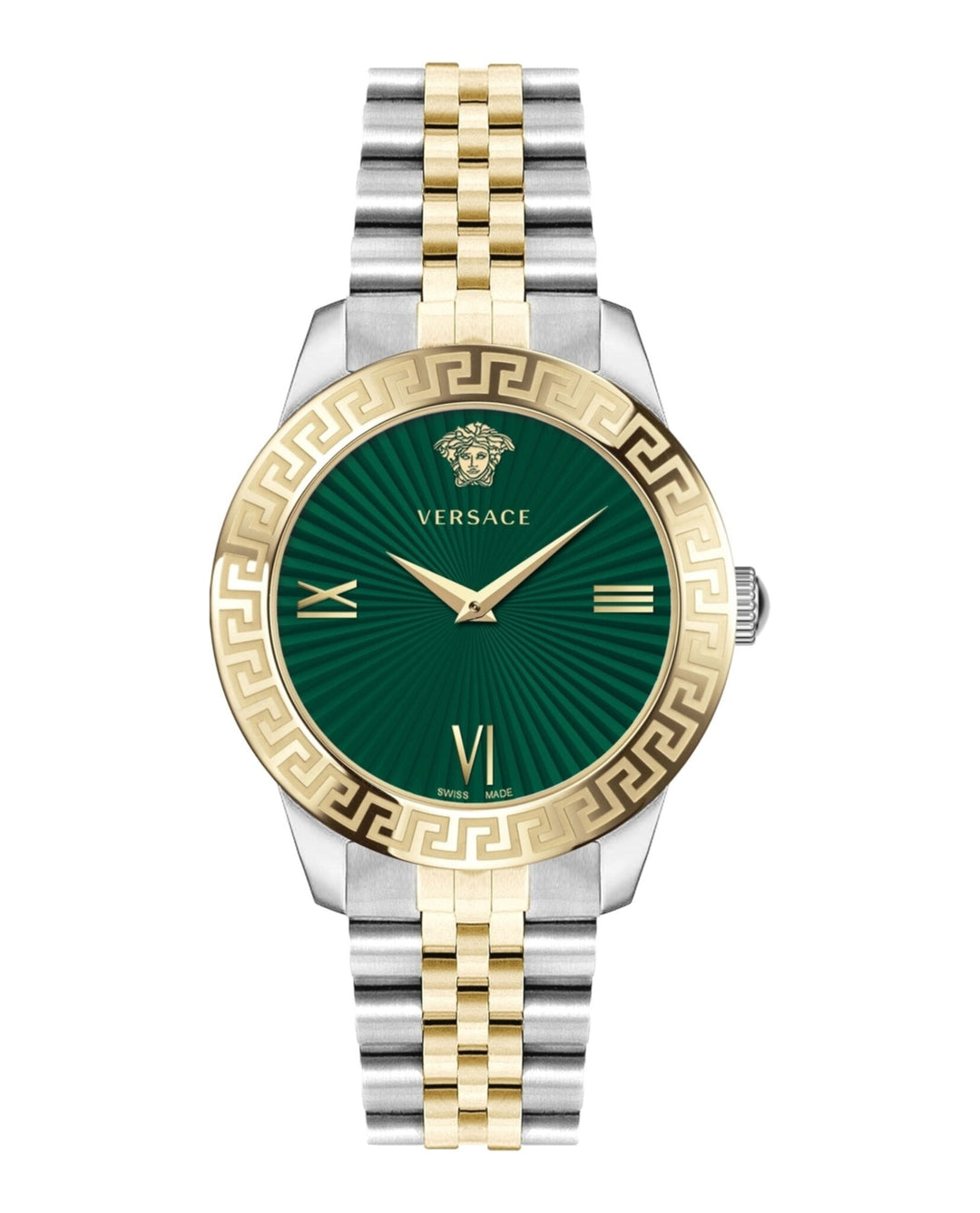 Versace Women's VEVC01021 Greca Signature 38mm Quartz Watch - Ruumur