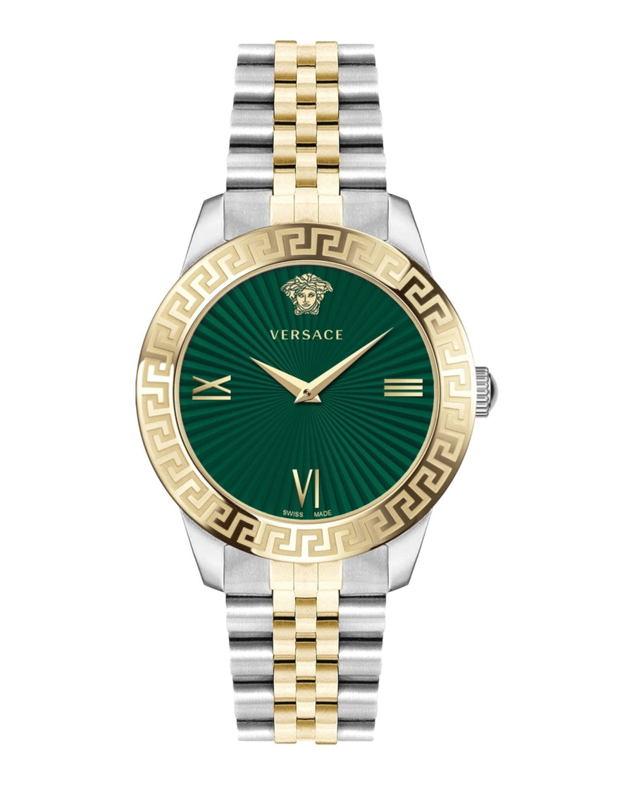 Versace Women's VEVC01021 Greca Signature 38mm Quartz Watch - Ruumur