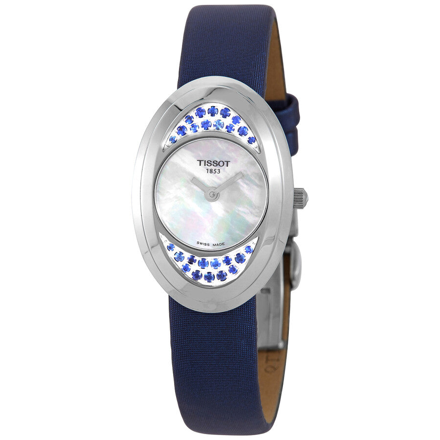 title:Tissot Women's Precious Flower Quartz Watch T03123580;color:Blue