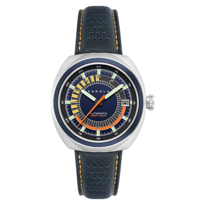 title:Cadola Men's CD-1035-01 Giulia 43mm Automatic Watch;color:Blue