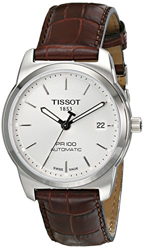 title:Tissot Men's PR 100 Automatic Watch T0494071603100;color:Brown