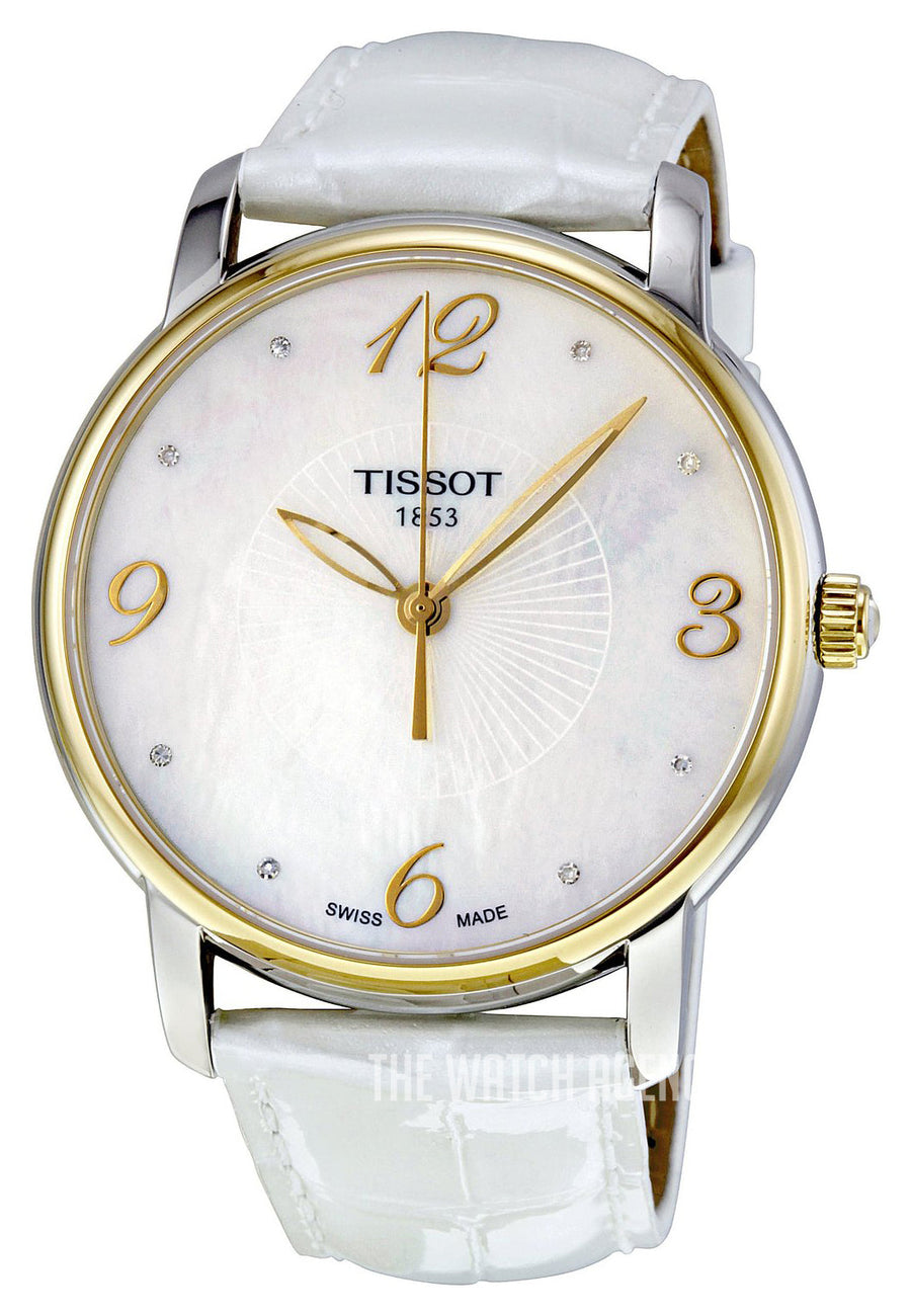 title:Tissot Women's T-Trend Quartz Watch T0522102611600;color:White